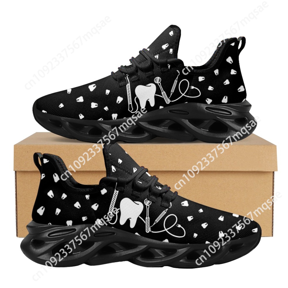 Women'S Shoes Nursing - Sepatu perawat medis gigi hitam dan