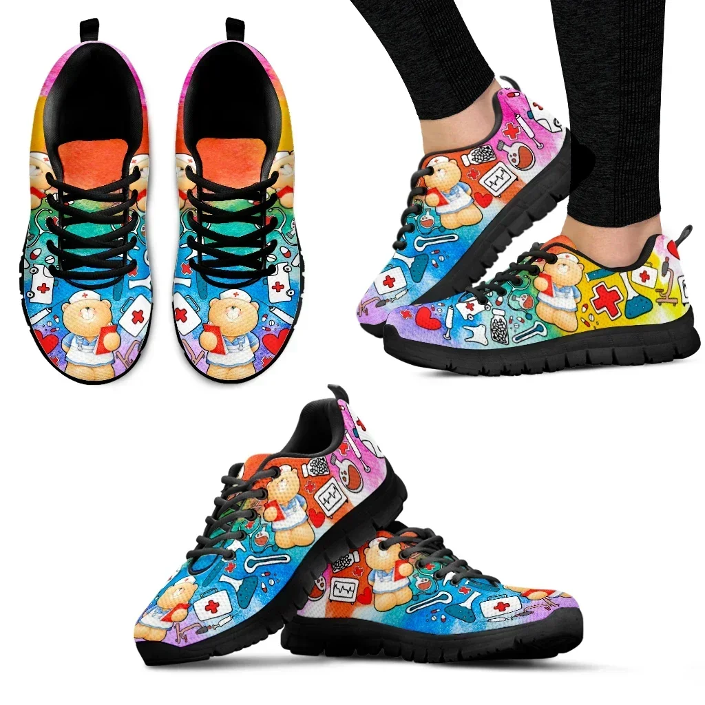 Women'S Shoes Nursing - Sepatu Perawat Beruang Lucu Sepatu Medis
