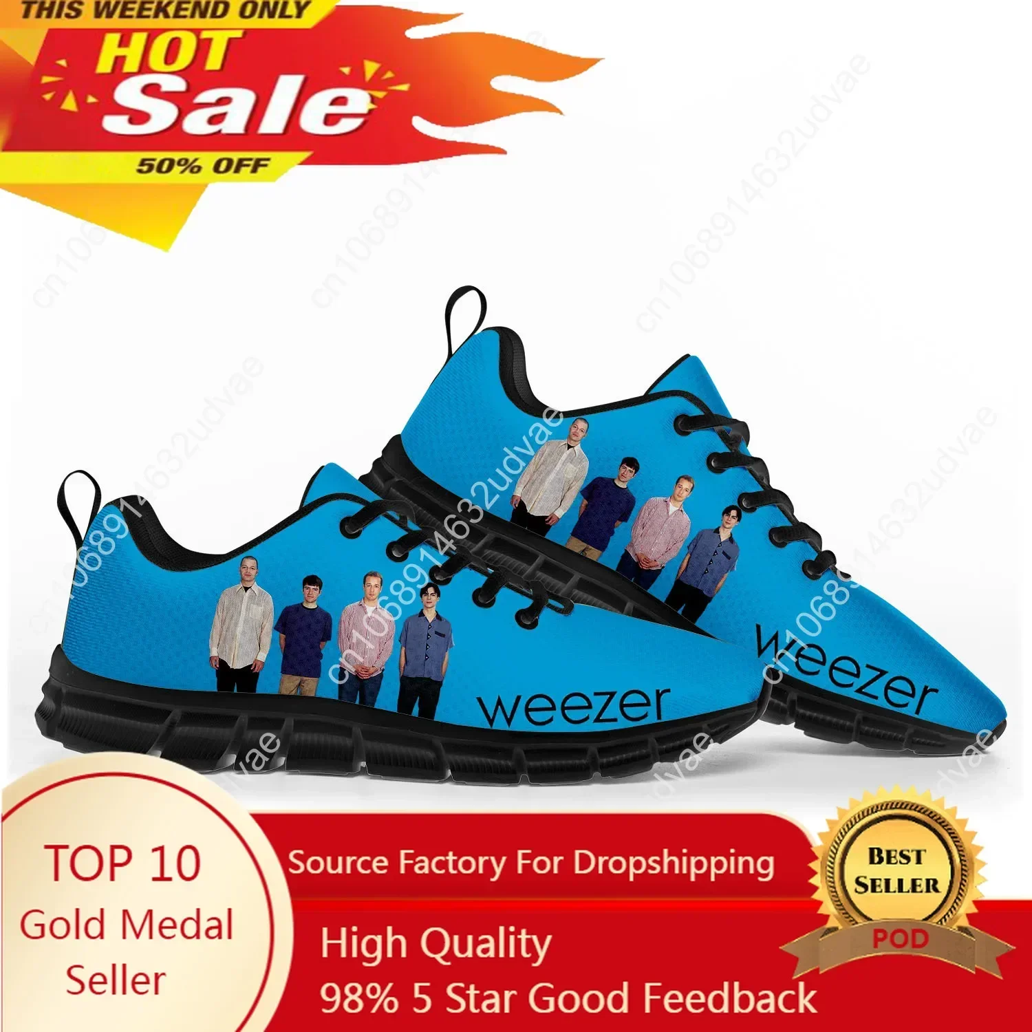 Women'S Shoes Casual Sneakers - Sepatu Olahraga Weezer Sepatu Pria Wanita