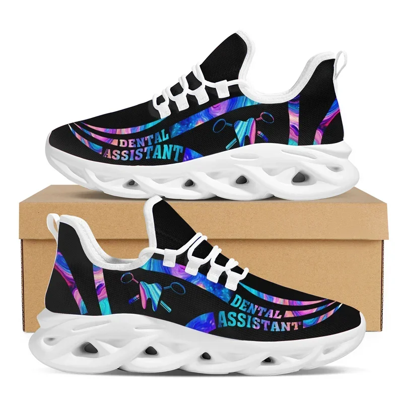 Women'S Shoes Nursing - Sepatu Kets Wanita Gambar Kartun Perawat