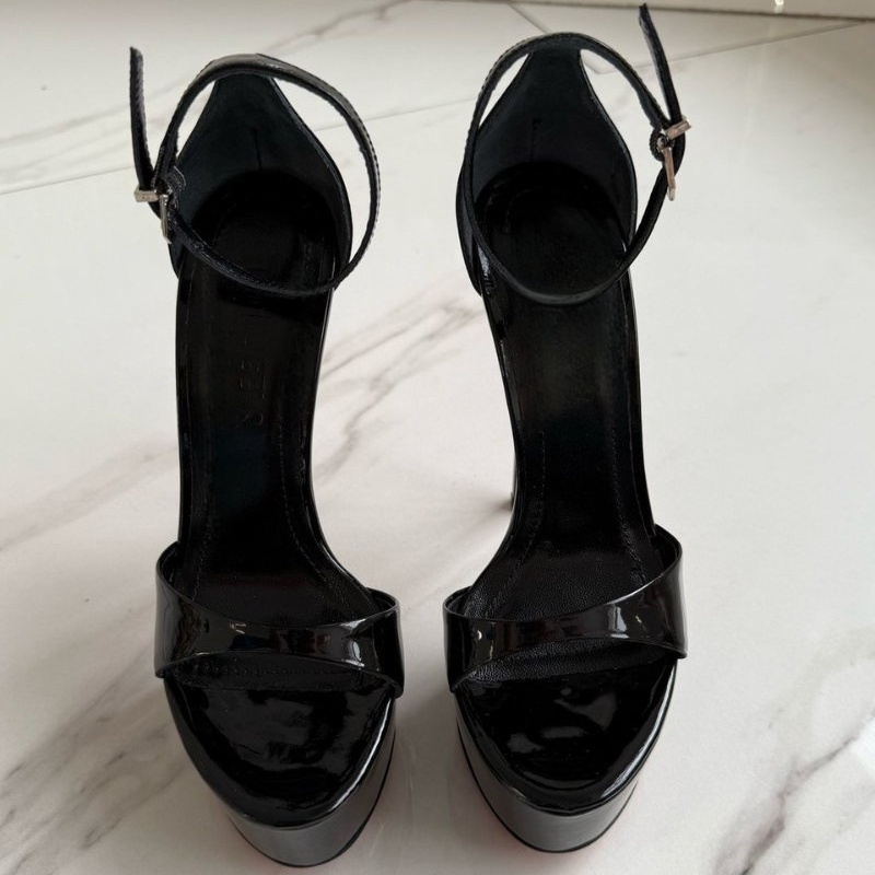 Sandal Hak Tinggi Musim Panas  - Leopard Print Heels ulasan dan harga