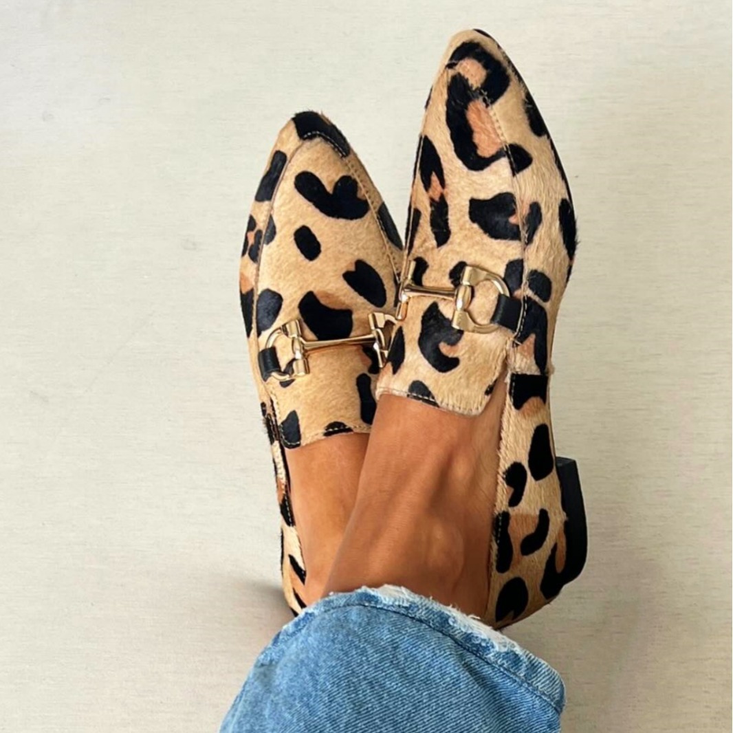 Sepatu Wanita Motif Leopard Uk - Leopard Print Heels ulasan dan harga