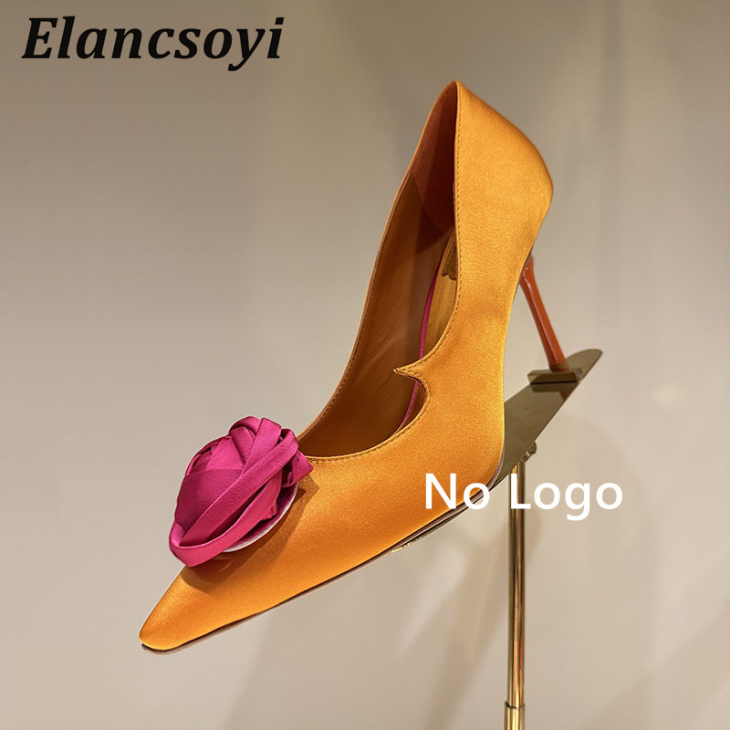 Sepatu Wanita Hak Tinggi Satin - Women Shoes Logo ulasan dan harga