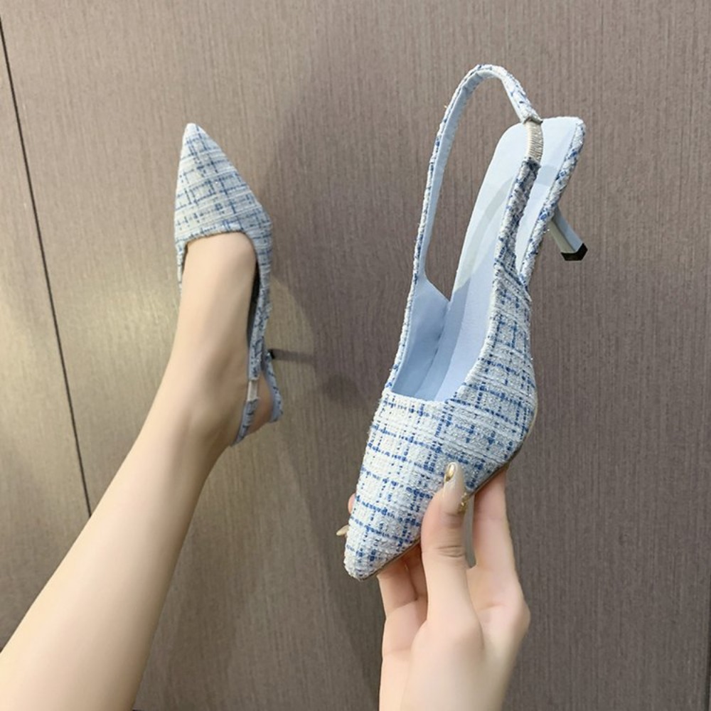 Sepatu Stiletto Slingback Wani - Women'S Shoes Veja ulasan dan harga