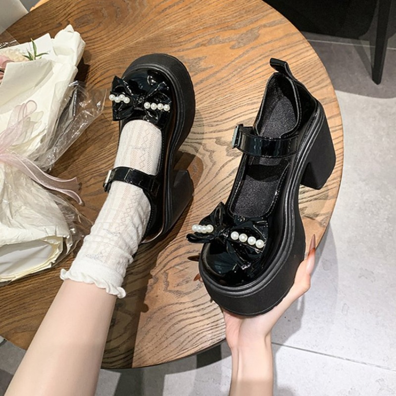 Sepatu Lolita 2026 Hitam Hak S - Women'S Shoes Veja ulasan dan harga