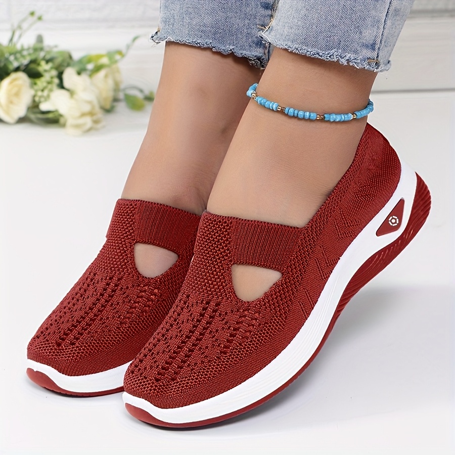 Sepatu Sneakers Rajut Wanita M - Women'S Shoes With Arch Support ulasan dan harga