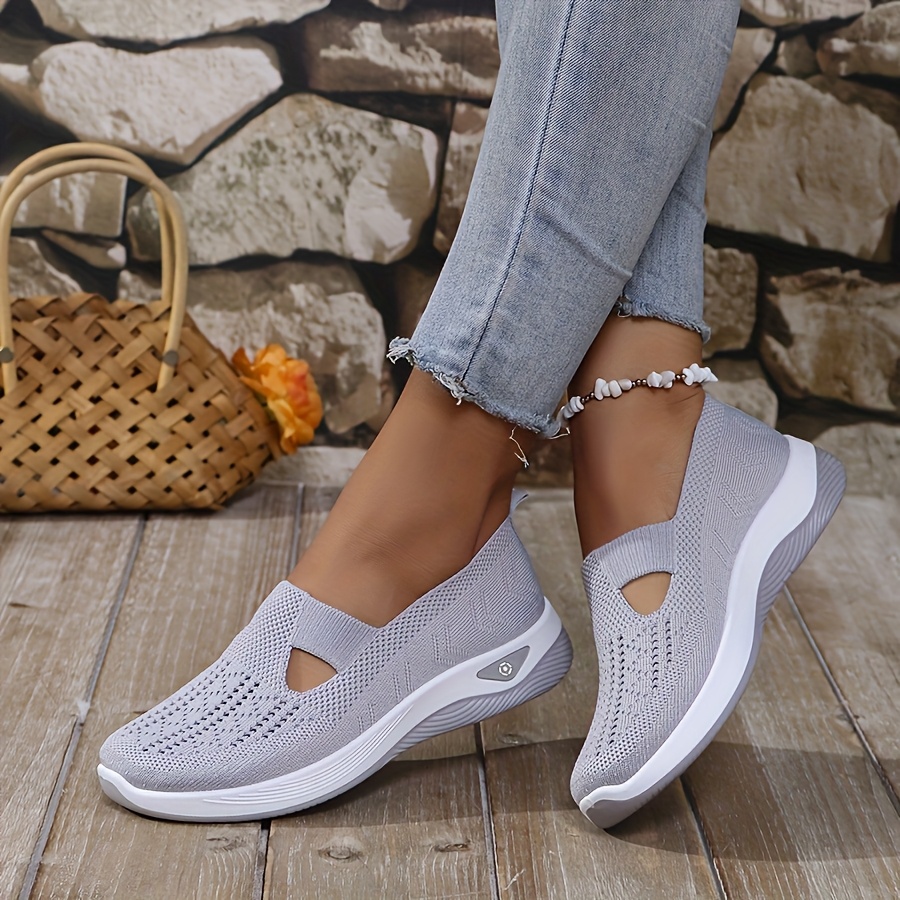 Sepatu Sneakers Rajut Wanita M - Women'S Shoes With Arch Support ulasan dan harga