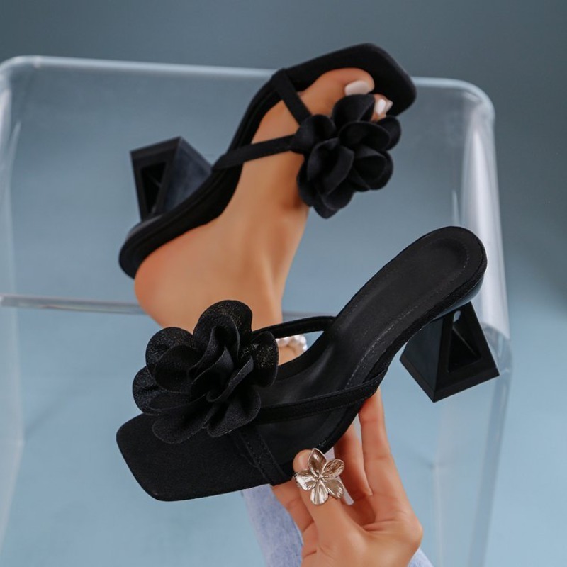 Sandal Dekorasi Bunga 3D Wanit - Women'S Shoes Veja ulasan dan harga