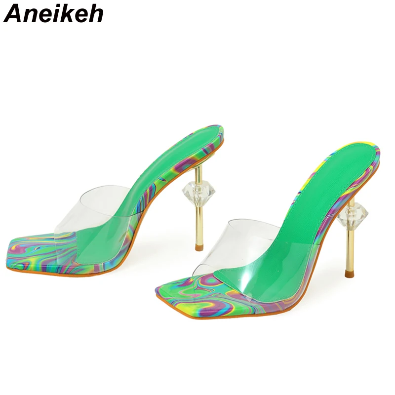 Aneikeh Sandal Hak Transparan  - Jelly Sandal Women ulasan dan harga